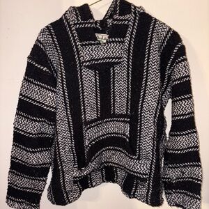 Chic Black and White Women's Drug Rug